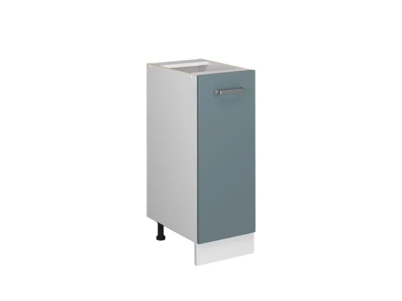 Vicco Apothekerschrank R-Line Blau-Grau/Weiß 30 cm ohne Arbeitsplatte< Küchenschränke