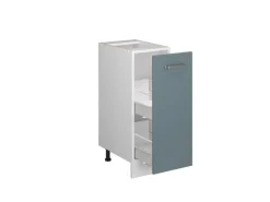 Vicco Apothekerschrank R-Line Blau-Grau/Weiß 30 cm ohne Arbeitsplatte< Küchenschränke