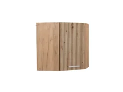 Best Vicco Eckhängeschrank R-Line Küchen-Eckschrank Artisan-Eiche/Goldkraft Eiche 57 cm Artisan Eiche