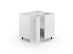 Vicco Eckunterschrank Fame-Line Hochglanz/ 81 cm ohne Arbeitsplatte< Küchenregale|Küchenschränke