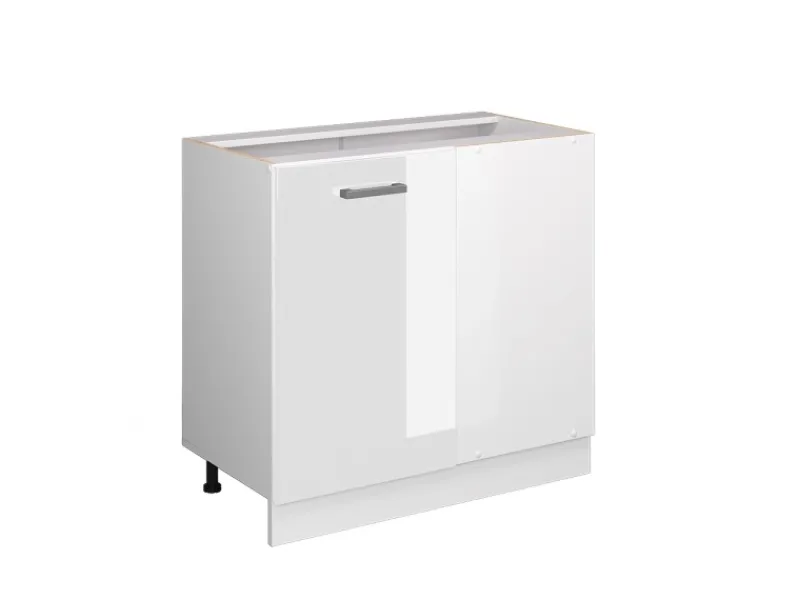 Vicco Eckunterschrank R-Line Hochglanz/ 86 cm ohne Arbeitsplatte< Küchenschränke