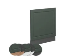 Einbauküchen<Vicco Frontblende Fame-Line Grün-Gold Landhaus/Anthrazit 60 cm ohne Arbeitsplatte