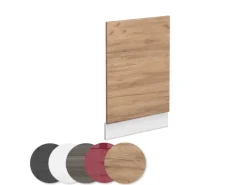 Einbauküchen<Vicco Frontblende Fame-Line Goldkraft /Weiß 45 cm ohne Arbeitsplatte
