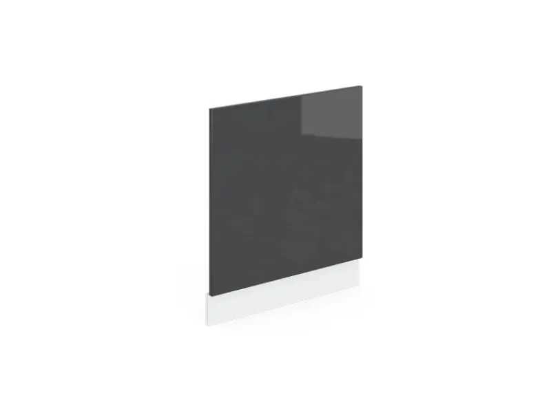 Einbauküchen<Vicco Frontblende R-Line Hochglanz/Weiß 60 cm ohne Arbeitsplatte