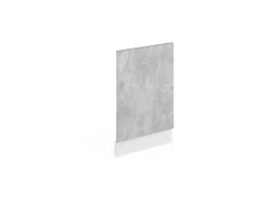 Einbauküchen<Vicco Frontblende R-Line Geschirrspüler Fronttür /Weiß 45 cm ohne Arbeitsplatte
