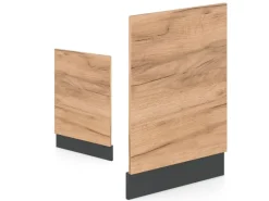Outlet Vicco Frontblende R-Line Goldkraft /Anthrazit 45 cm ohne Arbeitsplatte Eiche
