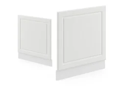 New Vicco Frontblende R-Line Geschirrspüler Fronttür Landhaus/ 60 cm ohne Arbeitsplatte Weiß