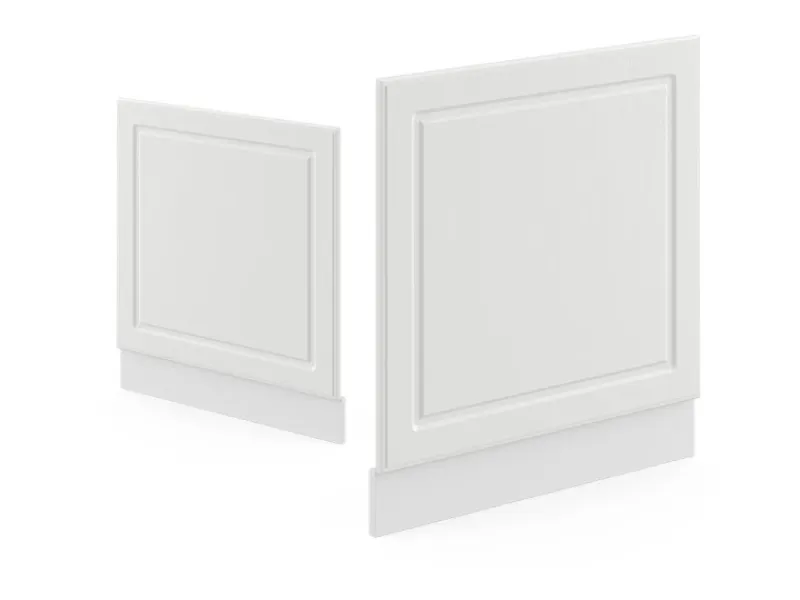 New Vicco Frontblende R-Line Geschirrspüler Fronttür Landhaus/ 60 cm ohne Arbeitsplatte Weiß