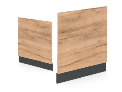 Vicco Frontblende R-Line Goldkraft /Anthrazit 60 cm ohne Arbeitsplatte< Einbauküchen