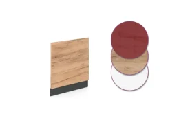 Vicco Frontblende R-Line Goldkraft /Anthrazit 60 cm ohne Arbeitsplatte< Einbauküchen