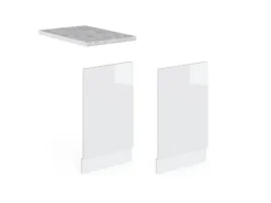 Vicco Frontblende R-Line Hochglanz/ 45 cm ohne Arbeitsplatte< Einbauküchen|Küchenschränke