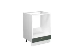 Vicco Herdumbauschrank Fame-Line Grün-Gold Landhaus/Weiß 60 cm ohne Arbeitsplatte< Einbauküchen