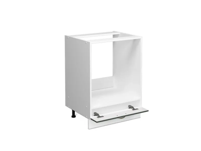 Vicco Herdumbauschrank Fame-Line Grün-Gold Landhaus/Weiß 60 cm ohne Arbeitsplatte< Einbauküchen
