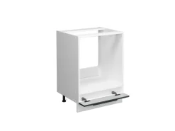 Vicco Herdumbauschrank Fame-Line Hochglanz/Weiß 60 cm ohne Arbeitsplatte< Einbauküchen