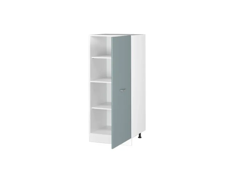 Vicco Herdumbauschrank R-Line Küchenkommode Blau-Grau/Weiß 60 cm< Herde|Küchenschränke