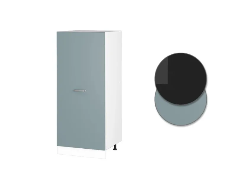 Vicco Herdumbauschrank R-Line Küchenkommode Blau-Grau/Weiß 60 cm< Herde|Küchenschränke