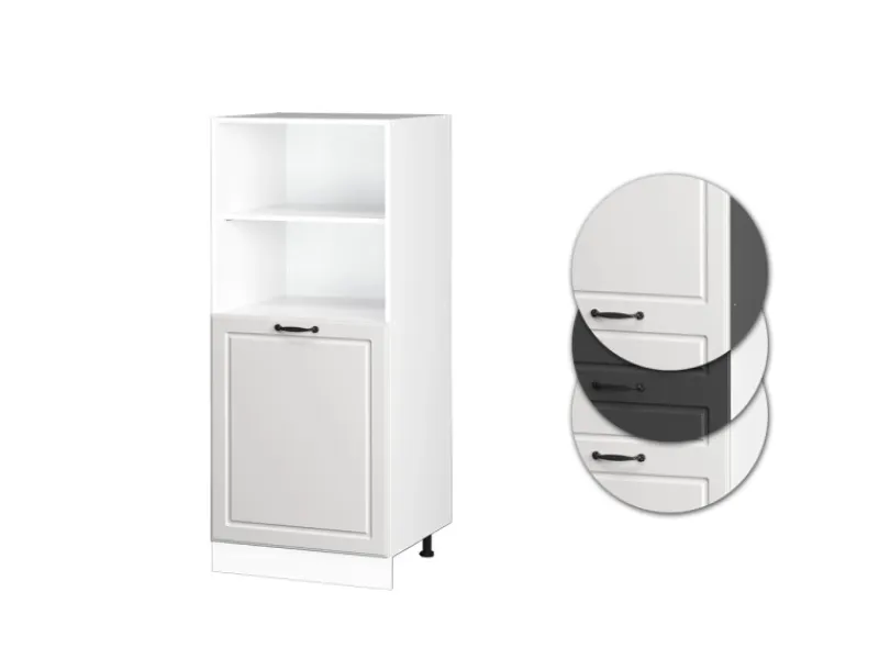 Vicco Herdumbauschrank R-Line Herdschrank Landhaus/ 60 cm< Herde