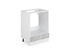 Vicco Herdumbauschrank R-Line Herdschrank /Weiß 60 cm ohne Arbeitsplatte< Küchenschränke