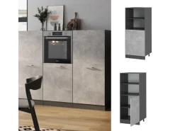Herde<Vicco Herdumbauschrank R-Line Herdschrank 60 cm