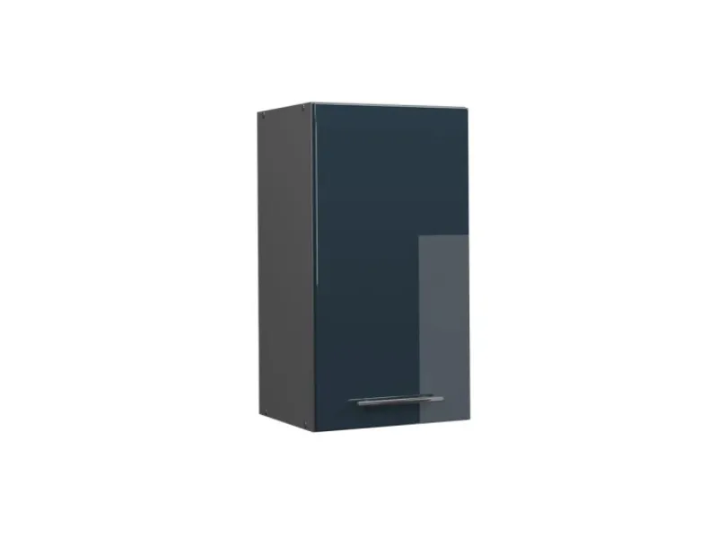 Vicco Hängeschrank Fame-Line Hängender Küchenschrank Hochglanz/Anthrazit 40 cm< Küchenschränke