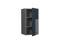 Vicco Hängeschrank Fame-Line Hängender Küchenschrank Hochglanz/Anthrazit 40 cm< Küchenschränke