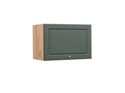 Vicco Hängeschrank Fame-Line Grün-Gold Landhaus/Goldkraft Eiche 60 cm Flach< Küchenschränke