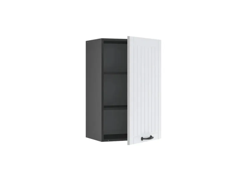 Vicco Hängeschrank Fame-Line Hängender Küchenschrank Landhaus/Anthrazit 45 cm< Pfannen|Küchenschränke