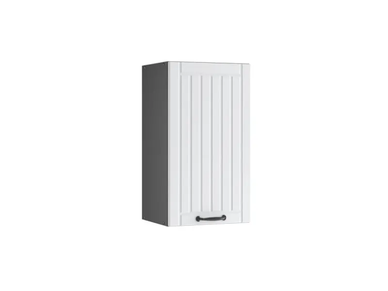 Vicco Hängeschrank Fame-Line Hängender Küchenschrank Landhaus/Anthrazit 40 cm Weiß