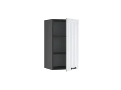 Vicco Hängeschrank Fame-Line Hängender Küchenschrank Landhaus/Anthrazit 40 cm Weiß