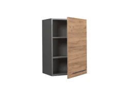 Sale Vicco Hängeschrank Fame-Line Hängender Küchenschrank Goldkraft /Anthrazit 50 cm Eiche
