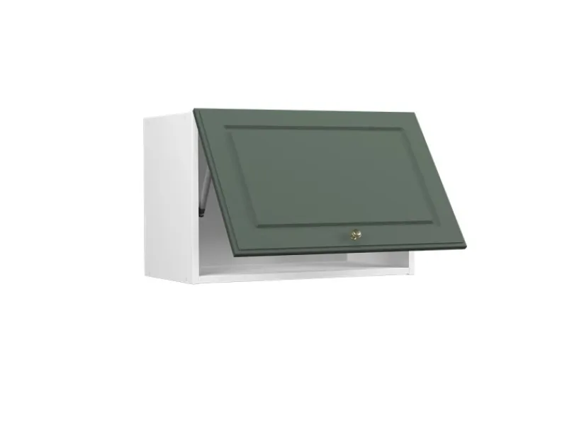 Vicco Hängeschrank Fame-Line Hängender Küchenschrank Grün-Gold Landhaus/Weiß 60 cm Flach< Küchenschränke