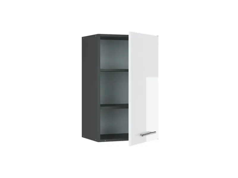 Küchenschränke<Vicco Hängeschrank Fame-Line Hängender Küchenschrank Hochglanz/Anthrazit 45 cm