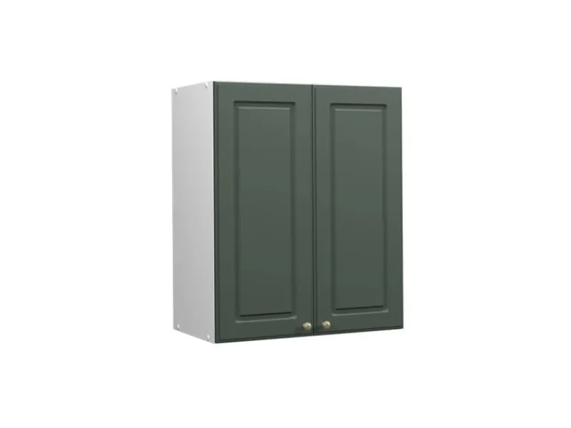 Sale Vicco Hängeschrank Fame-Line Hängender Küchenschrank Grün-Gold Landhaus/Weiß 60 cm Dunkelgrün
