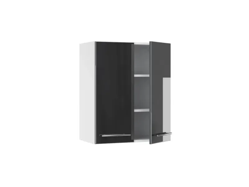 Küchenschränke<Vicco Hängeschrank Fame-Line Hängender Küchenschrank Hochglanz/Weiß 60 cm