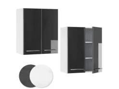 Küchenschränke<Vicco Hängeschrank Fame-Line Hängender Küchenschrank Hochglanz/Weiß 60 cm