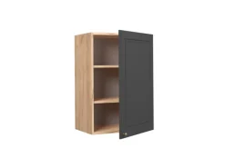 New Vicco Hängeschrank Fame-Line Hängender Küchenschrank -Gold/Goldkraft Eiche 50 cm Anthrazit