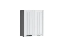 Outlet Vicco Hängeschrank Fame-Line Hängender Küchenschrank Landhaus/Anthrazit 60 cm Weiß