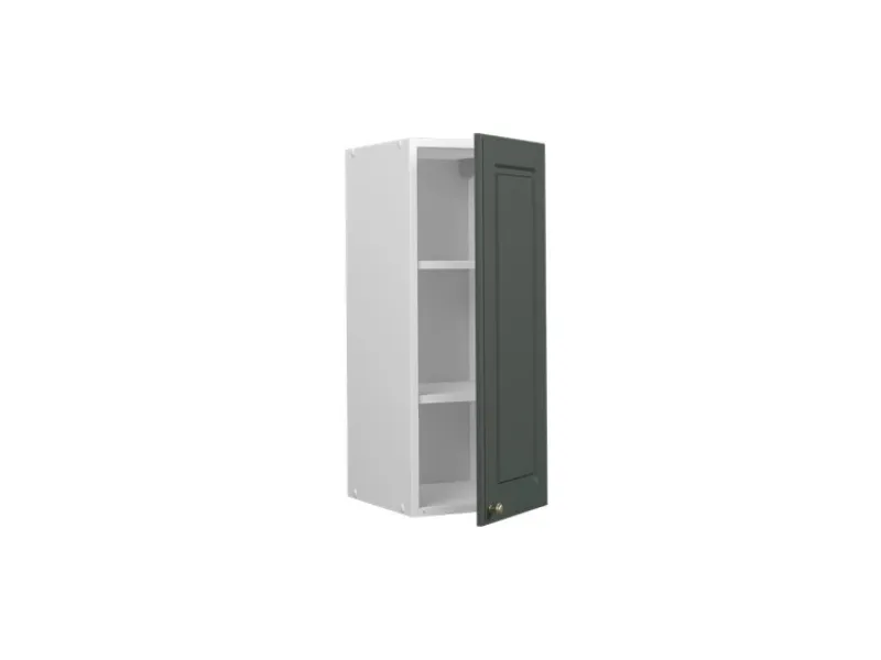 Vicco Hängeschrank Fame-Line Hängender Küchenschrank Grün-Gold Landhaus/Weiß 30 cm< Küchenschränke