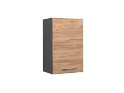 Vicco Hängeschrank Fame-Line Hängender Küchenschrank Goldkraft /Anthrazit 45 cm< Küchenschränke