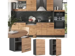 Vicco Hängeschrank Fame-Line Hängender Küchenschrank Goldkraft /Anthrazit 45 cm< Küchenschränke