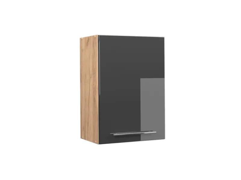 Vicco Hängeschrank Fame-Line Hochglanz/Goldkraft Eiche 50 cm< Küchenschränke
