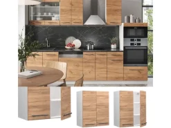 Küchenschränke<Vicco Hängeschrank Fame-Line Hängender Küchenschrank Goldkraft /Weiß 60 cm