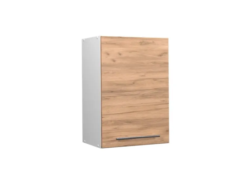 Vicco Hängeschrank Fame-Line Hängender Küchenschrank Goldkraft /Weiß 50 cm< Küchenschränke