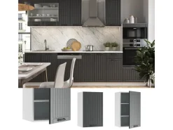 Online Vicco Hängeschrank Fame-Line Hängender Küchenschrank Anthrazit/Weiß 45 cm Anthrazitgrau
