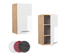 Küchenschränke<Vicco Hängeschrank Fame-Line Hängender Küchenschrank Hochglanz/Goldkraft Eiche 40 cm