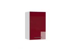 Best Vicco Hängeschrank Fame-Line Hängender Küchenschrank Bordeaux Hochglanz/Weiß 45 cm Bordeaux-Glanz