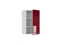 Best Vicco Hängeschrank Fame-Line Hängender Küchenschrank Bordeaux Hochglanz/Weiß 45 cm Bordeaux-Glanz