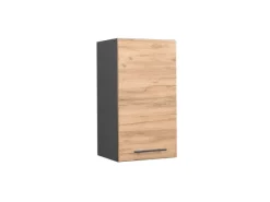 Vicco Hängeschrank Fame-Line Hängender Küchenschrank Goldkraft /Anthrazit 40 cm< Küchenschränke
