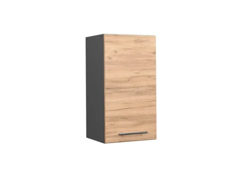 Vicco Hängeschrank Fame-Line Hängender Küchenschrank Goldkraft /Anthrazit 40 cm< Küchenschränke