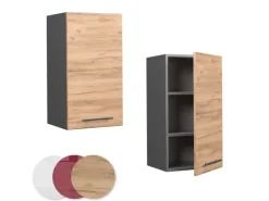 Vicco Hängeschrank Fame-Line Hängender Küchenschrank Goldkraft /Anthrazit 40 cm< Küchenschränke